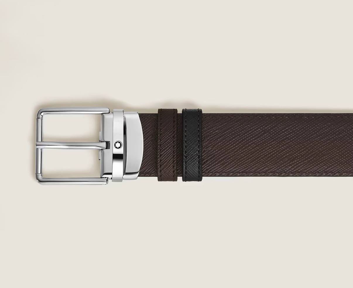 EVERYDAY 35 MM REVERSIBLE BELT IN SARTORIAL LEATHER (160 CM)