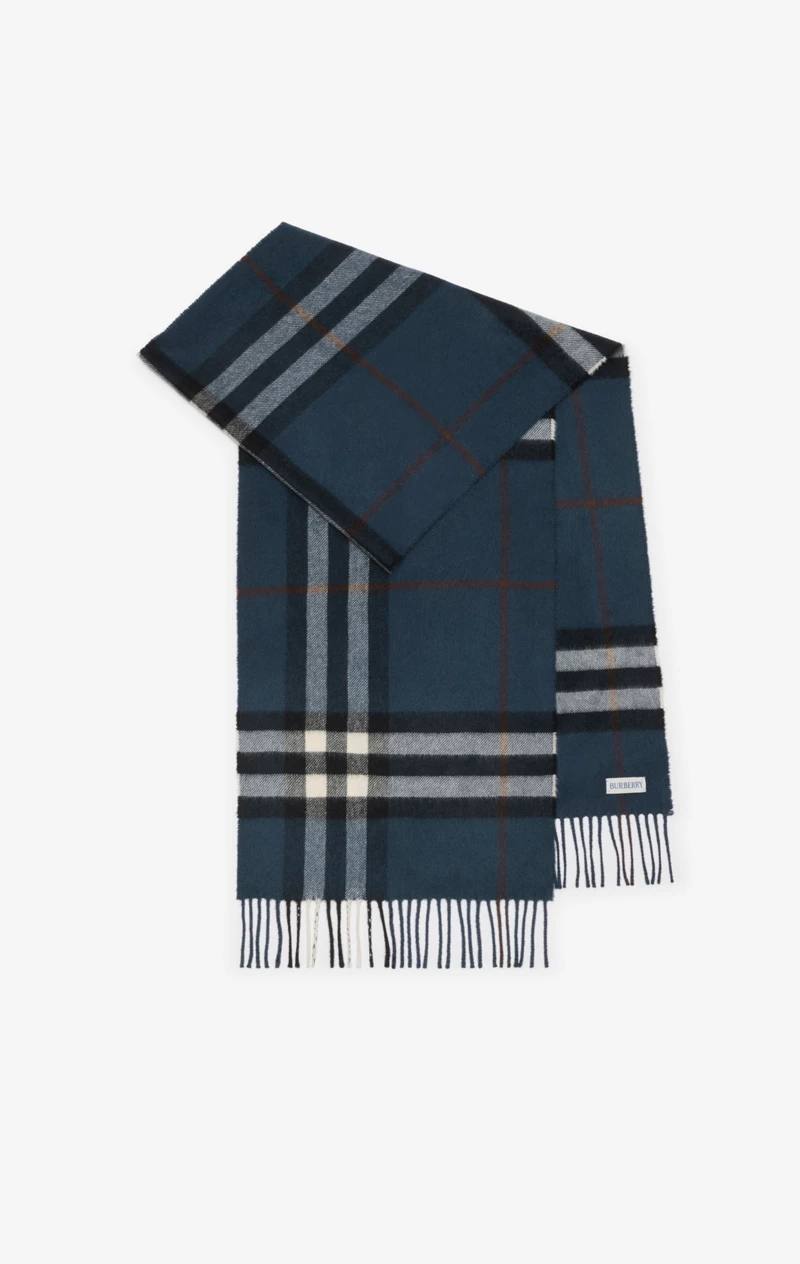 Check Cashmere Scarf Price