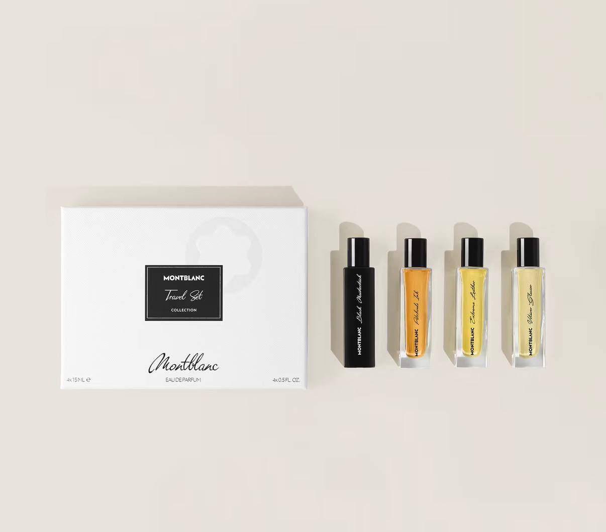 MONTBLANC COLLECTION TRAVEL SET 15MLX4