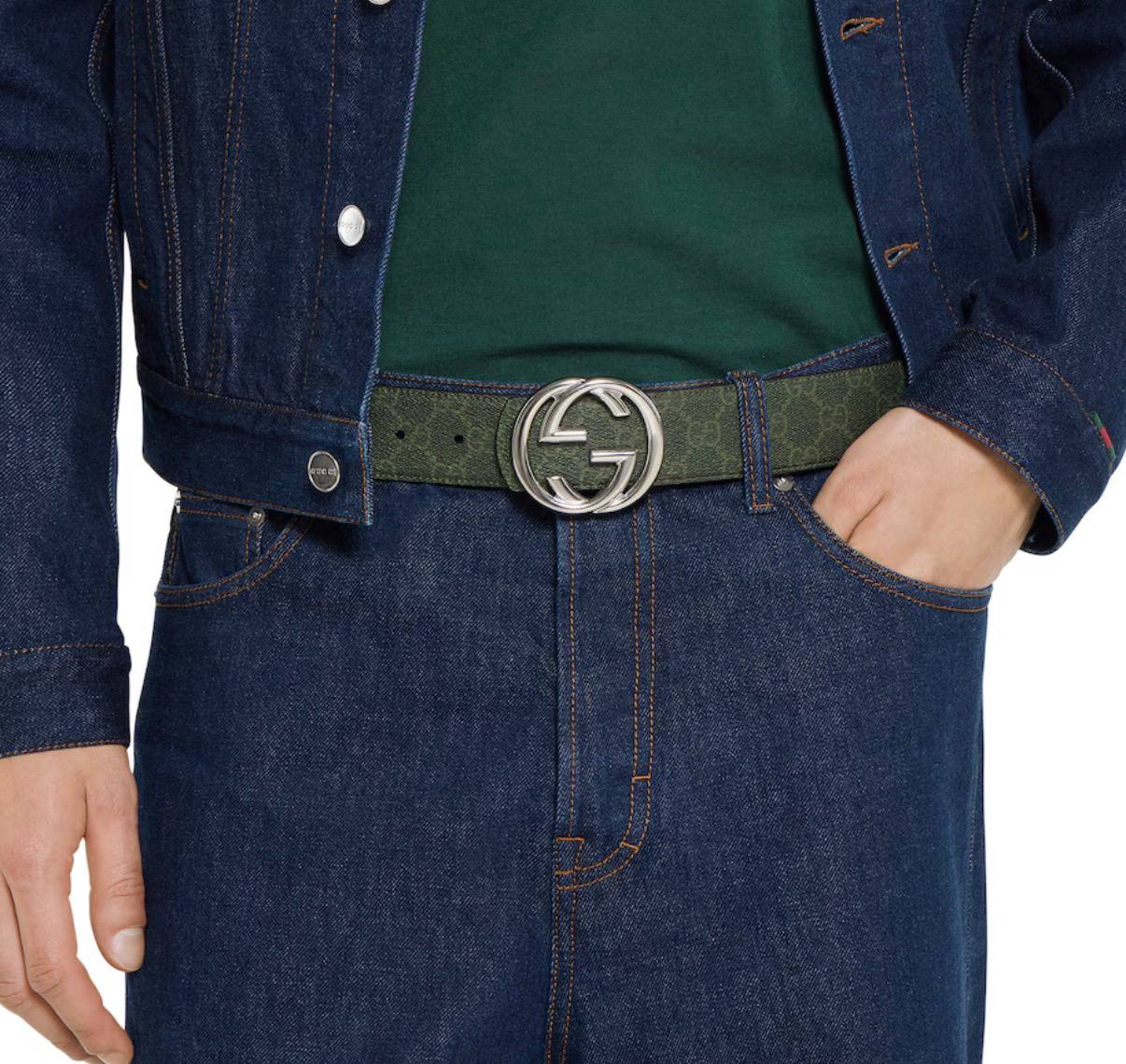 Reversible GG Monogram belt