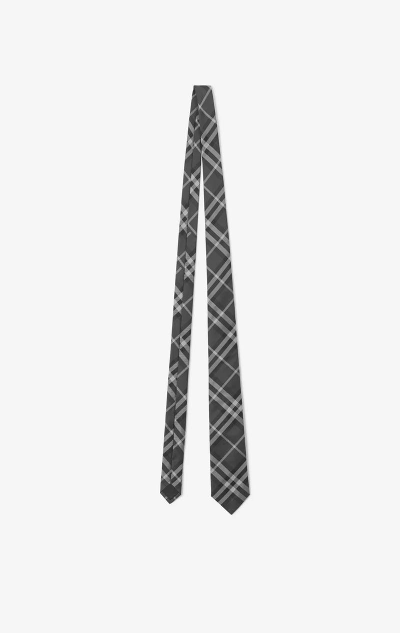 Check Silk Tie Price