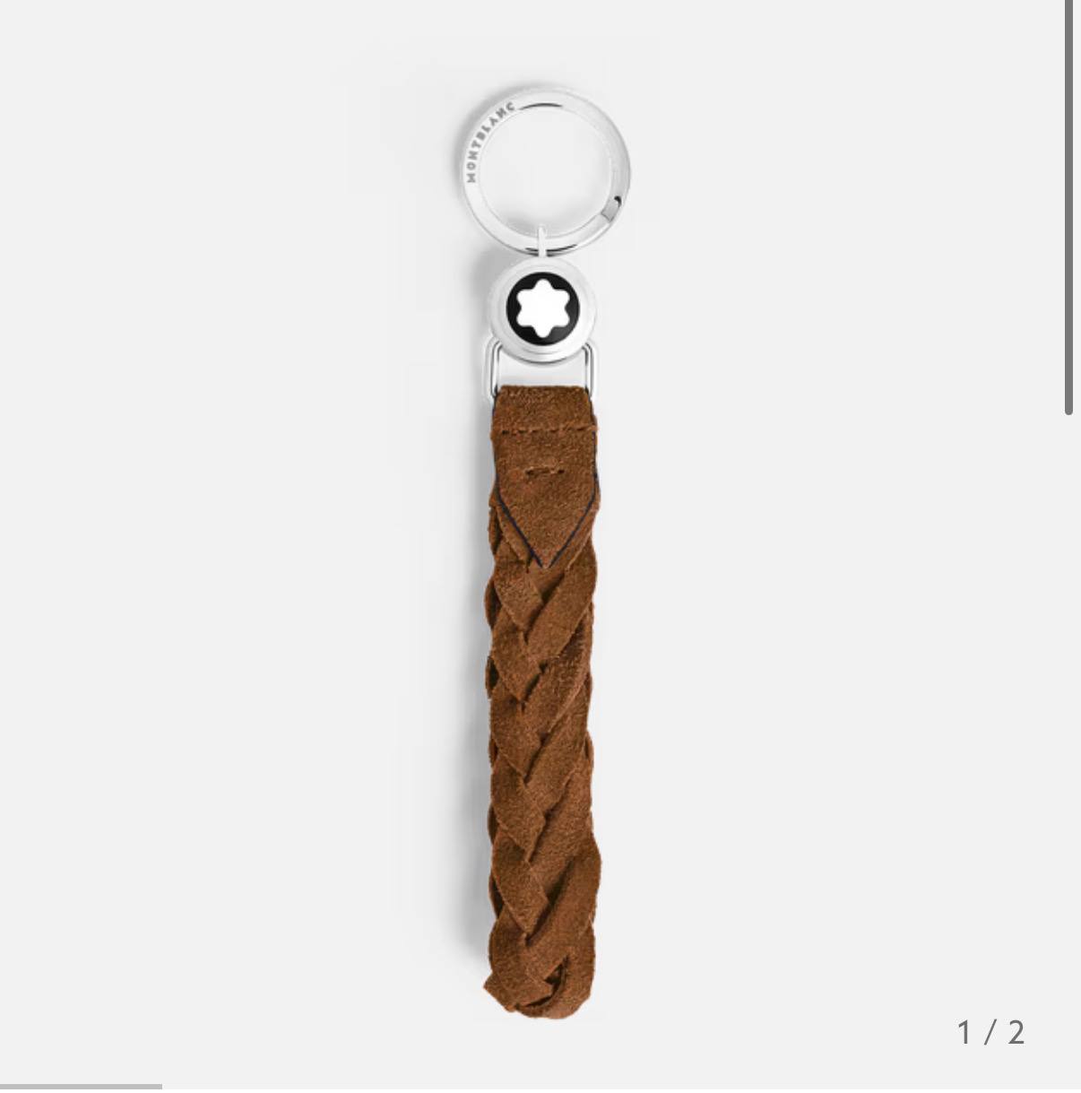 LOOP KEY HOLDER IN SUEDE LEATHER