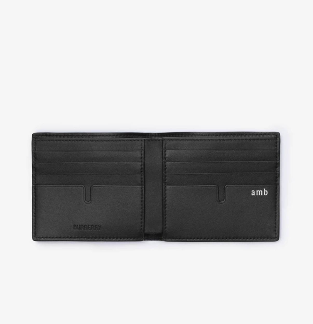 City Check Bifold Wallet
