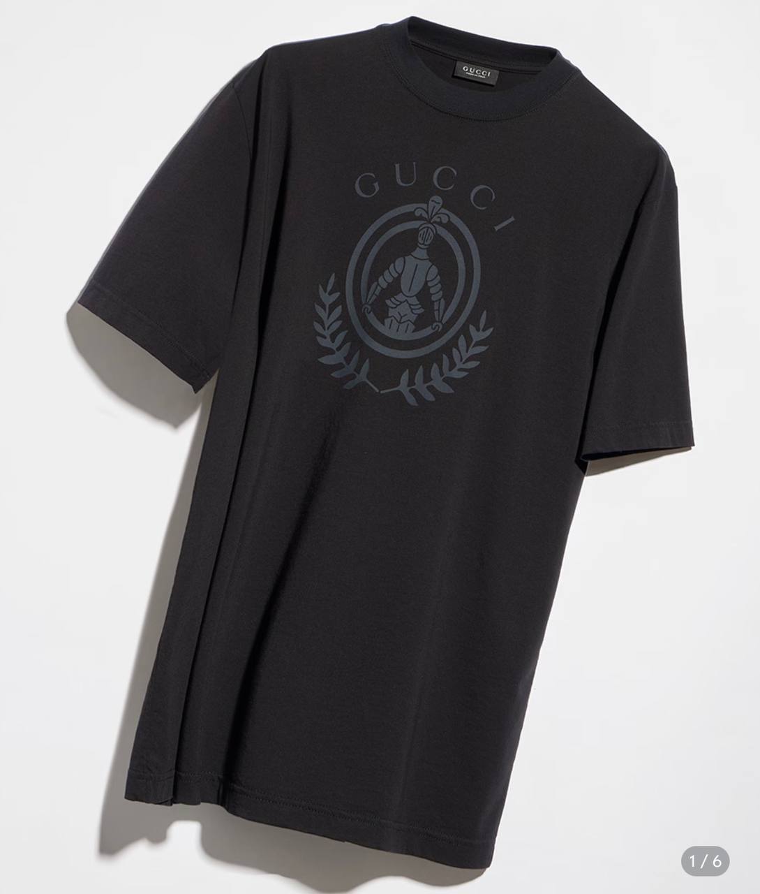 Silk blend jersey T-shirt with print