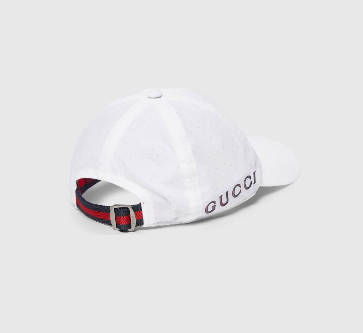 Cotton baseball hat with print
