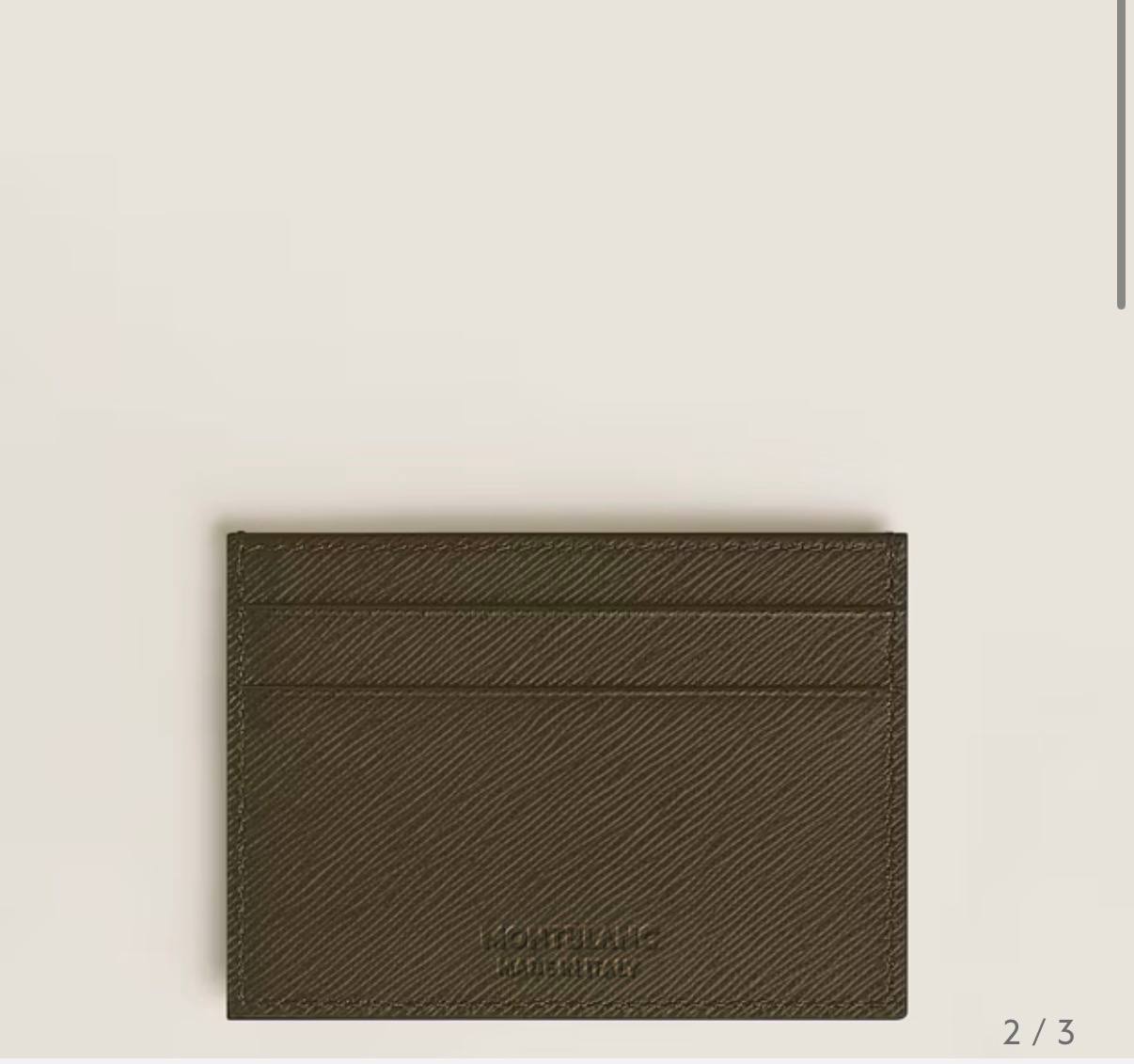CARD HOLDER 5CC IN SARTORIAL LEATHER