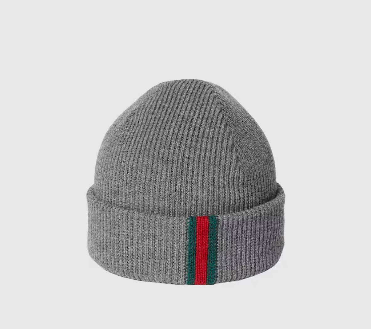 Wool hat with Web